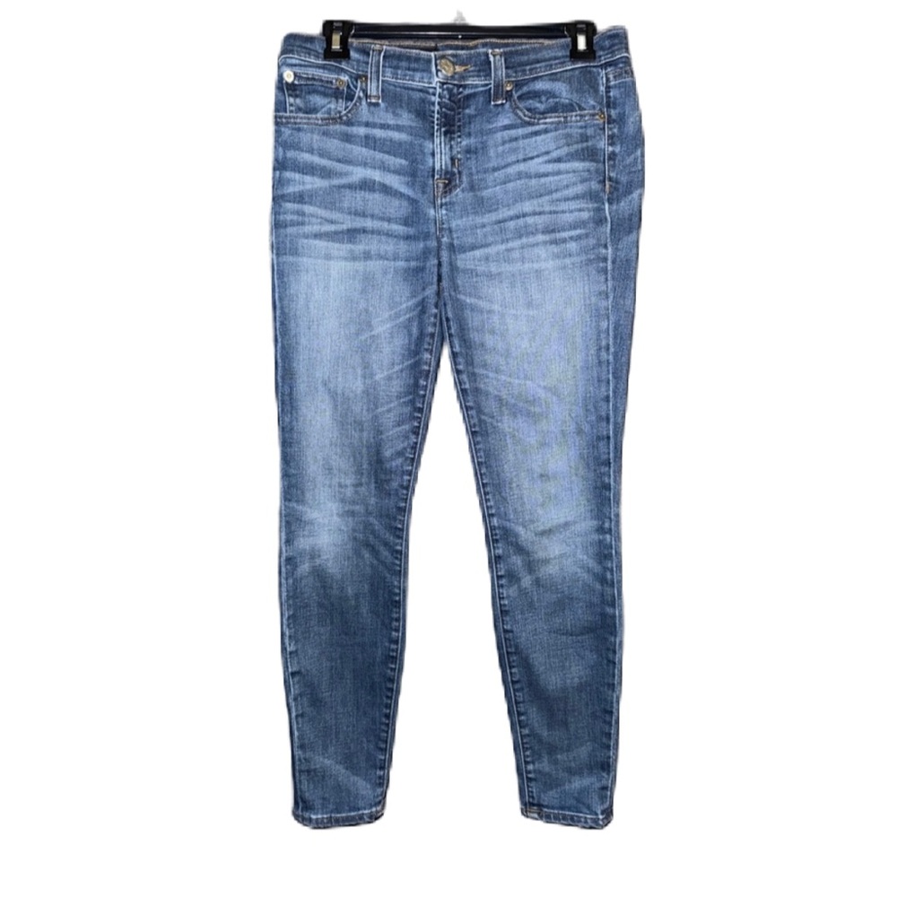 J. Crew Toothpick Skinny Blue Denim Jeans Size 27